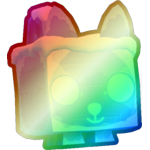 Shiny Rainbow Frostbyte Husky