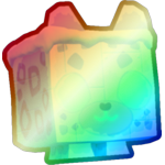 Shiny Rainbow Frostbyte Snow Leopard