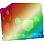 Shiny Rainbow Gem Mole
