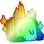 Shiny Rainbow Ghoul Horse