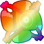 Shiny Rainbow Gingerbread Angelus