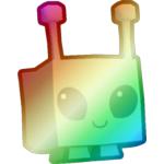 Shiny Rainbow Gleebo The Alien
