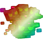 Shiny Rainbow Glitched Immortuus