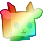 Shiny Rainbow Goat