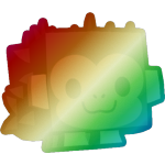 Shiny Rainbow Gorilla