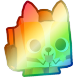 Shiny Rainbow Guard Corgi