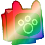 Shiny Rainbow Guard Raccoon