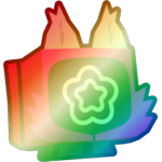 Shiny Rainbow Guard Wolf
