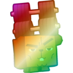 Shiny Rainbow Gym Beaver
