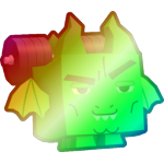 Shiny Rainbow Gym Dragon