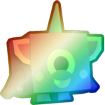 Shiny Rainbow Happy Cyclops