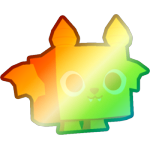 Shiny Rainbow Hell Bat