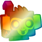 Shiny Rainbow Hell Monkey