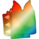 Shiny Rainbow Hellhound