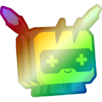 Shiny Rainbow Hi-Tech Bee