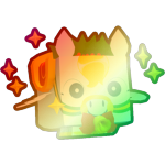 Shiny Rainbow Holiday Pegasus
