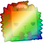 Shiny Rainbow Holly Capybara