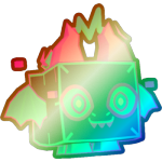 Shiny Rainbow Holographic Dragon