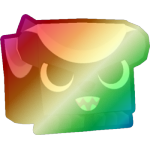 Shiny Rainbow Honey Badger
