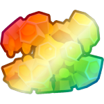 Shiny Rainbow Honey Golem