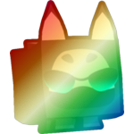Shiny Rainbow Hooded Bobcat