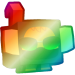 Shiny Rainbow Hooded Monkey