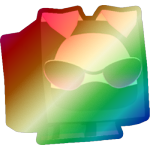 Shiny Rainbow Hooded Piggy