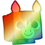 Shiny Rainbow Horse