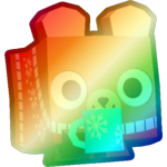 Shiny Rainbow Hot Cocoa Bear