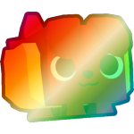 Shiny Rainbow Hot Dog