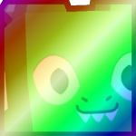 Shiny Rainbow Huge Angel Dragon