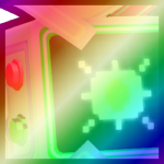 Shiny Rainbow Huge Arcade Angelus