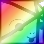 Shiny Rainbow Huge Atomic Monkey Ball