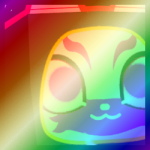 Shiny Rainbow Huge Aura Fox