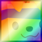Shiny Rainbow Huge Basketball Retriever