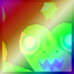Shiny Rainbow Huge Blazing Shark