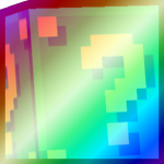 Shiny Rainbow Huge Blue Lucky Block