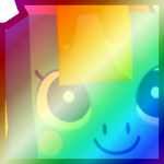 Shiny Rainbow Huge Butterfly Pony
