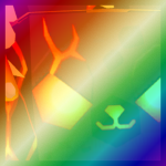 Shiny Rainbow Huge Cataclysm Bear