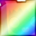 Shiny Rainbow Huge Cheerful Yeti