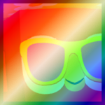 Shiny Rainbow Huge Chill Parrot