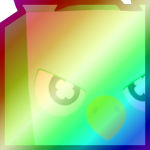Shiny Rainbow Huge Clover Griffin