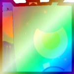 Shiny Rainbow Huge Comet Cyclops