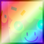 Shiny Rainbow Huge Cupcake Pegasus
