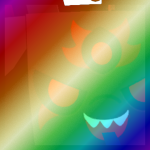 Shiny Rainbow Huge Dark Lord