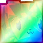 Shiny Rainbow Huge Diamond Cat