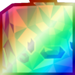 Shiny Rainbow Huge Diamond Chick