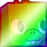 Shiny Rainbow Huge Dino