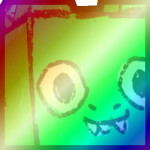 Shiny Rainbow Huge Doodle Dragon