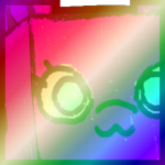 Shiny Rainbow Huge Doodle Fairy